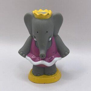 Babar Queen Celeste Arbys 1992 World Tour Water Squirters Brunhoff 3Toy​​​